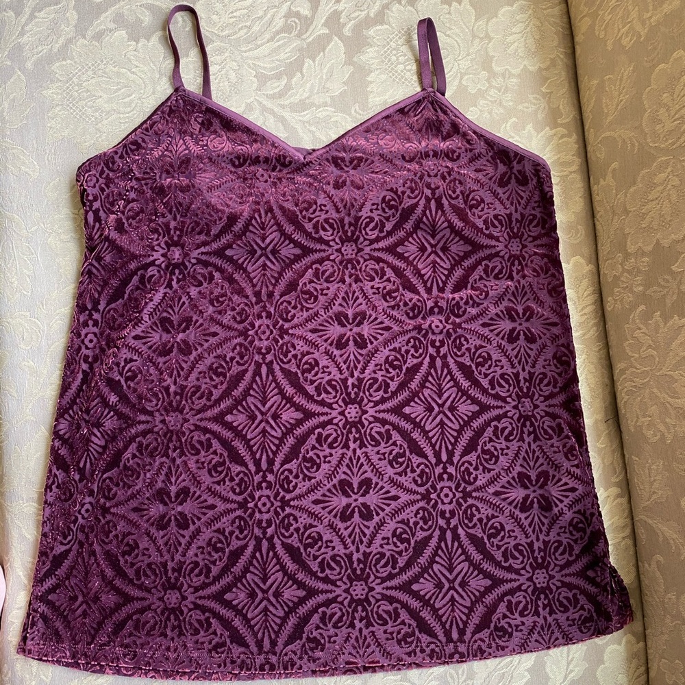 Soma Burnout Sleep Cami Merlot
